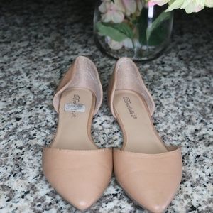 Cutest Tan flats ever!!!